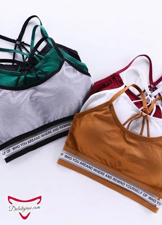 Áo bra gym nữ dây đan lưng cao cấp AB8