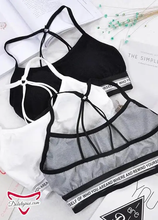 Áo bra gym nữ dây đan lưng cao cấp AB8