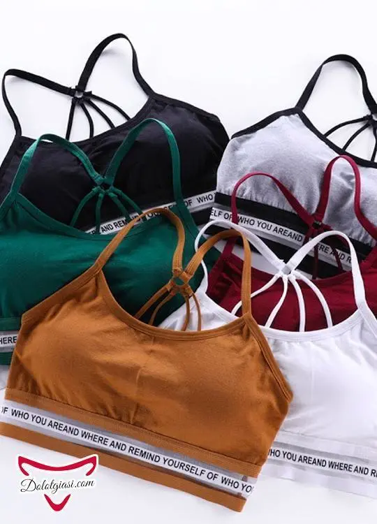 Áo bra gym nữ dây đan lưng cao cấp AB8