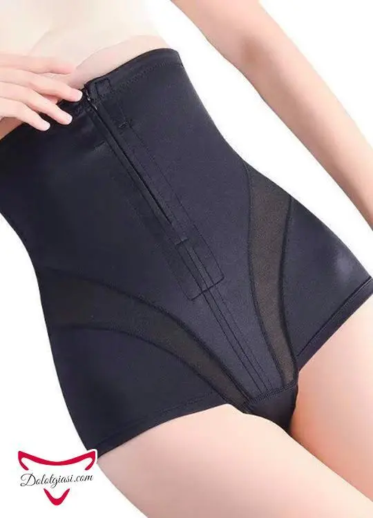 Quần gen nịt bụng định hình kéo khóa QG1