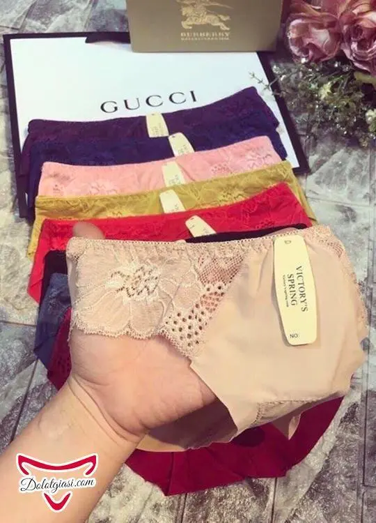 Quần lót cotton phối ren cao cấp QC4