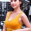 Áo bra tập gym nữ viền chữ cao cấp AB27