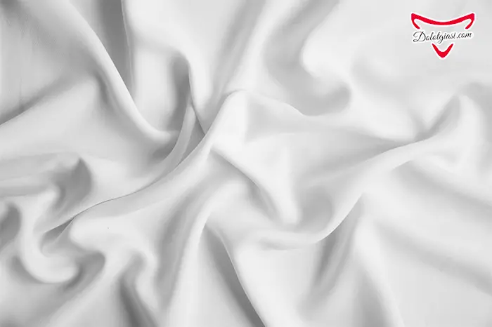 Vải Polyester trắng